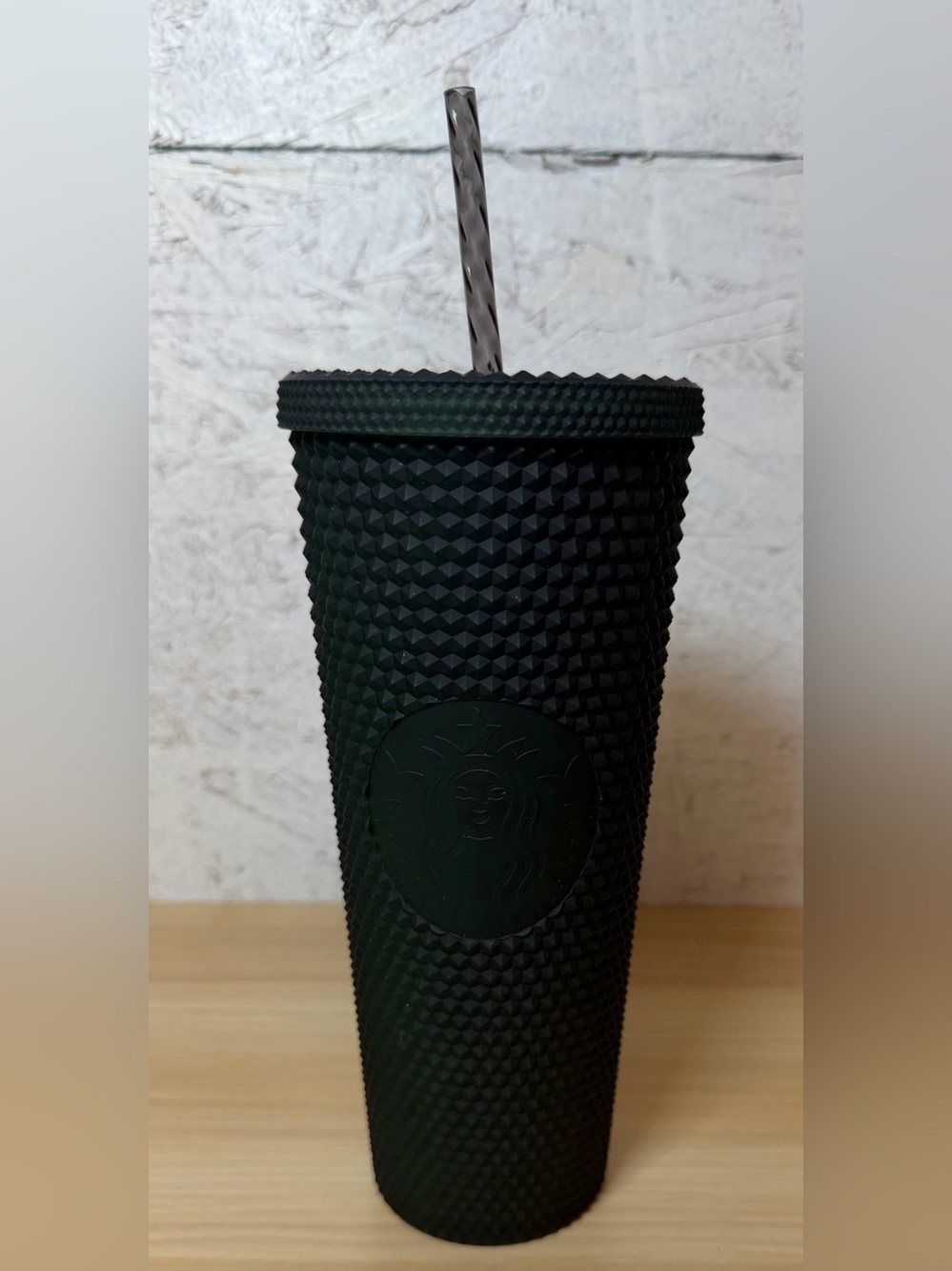 Starbucks Matte Forest Green Studded Tumbler 24 oz